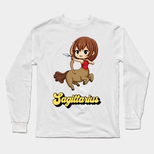 Sagittarius Astrology Zodiac Signs Long Sleeve T-Shirt